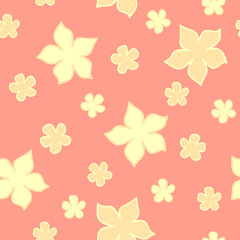 elegance flower seamless pattern
