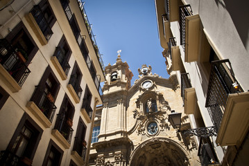 Fototapeta na wymiar Iglesia de Santa María
