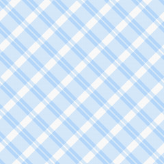 Light blue Plaid Fabric Background
