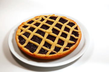 Raspberry Crostata - Italian tart