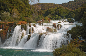 Fototapeta premium Krka waterfalls