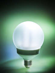 Bright energy saving fluorescent light bulb