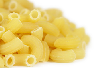 Italian pasta close up