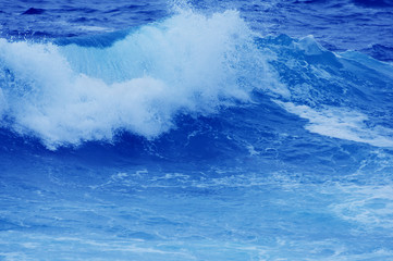 Fototapeta premium Abstract background with ocean wave