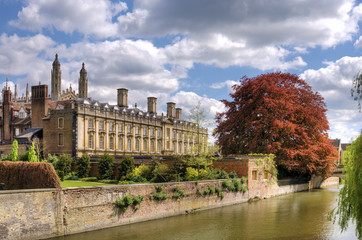 Scenic view of Cambridge city