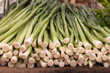group of leeks