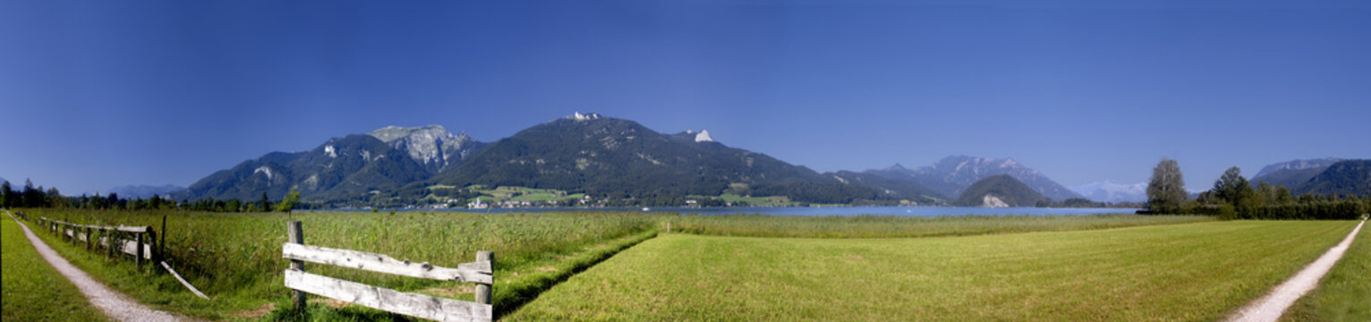 180&deg; Panorama Wolfgangsee