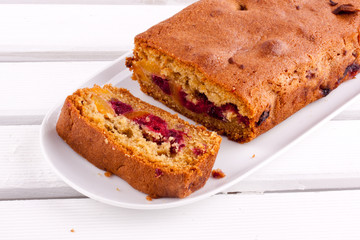 homemade fruit cake