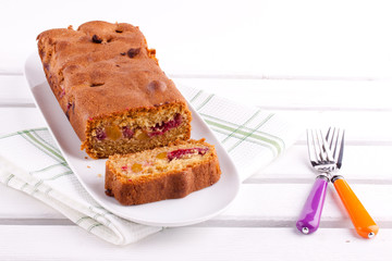 homemade fruit cake