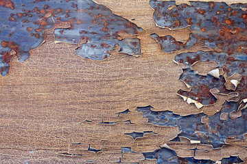 Rusty metal texture as background