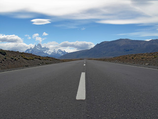 Carretera del Chalten. Argentina