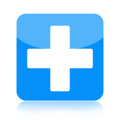 Obraz premium First aid medical icon isolated on white