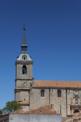 Fototapeta na wymiar Kolegiata San Pedro, Lerma, Burgos, Castilla y Leon,