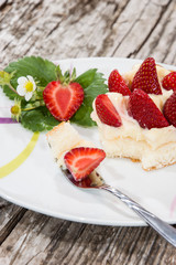 Fresh made Strawberry Pie
