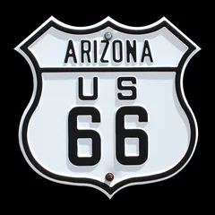 Crédence de cuisine en verre imprimé Route 66 États-Unis - Route 66