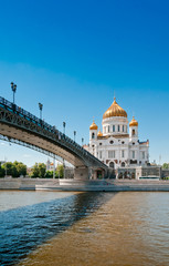 Fototapeta premium Cathedral of Christ the Savior, Moscow, Russia