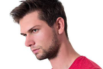 Fototapeta premium Face of a young man