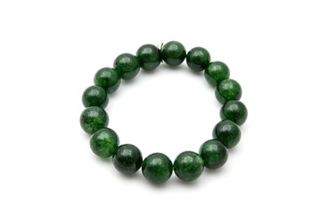 Green Bead Bracelet