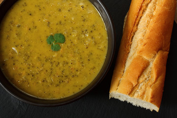gourmet broccoli and stilton soup