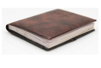Business book on white background