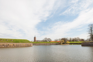 Fototapeta premium Fortress Naarden in Holland