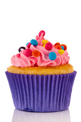 Colorful cupcake