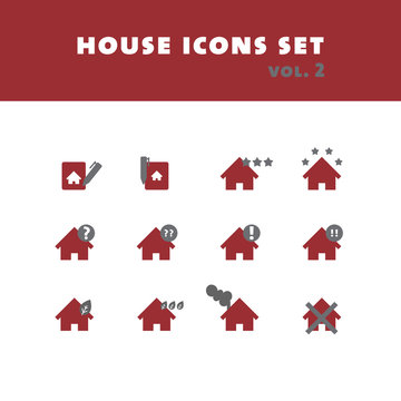 House icons set vol. 2