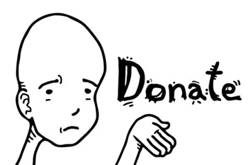 Donate message