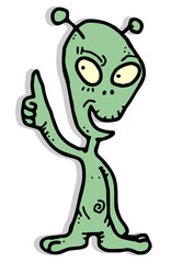 Funny alien