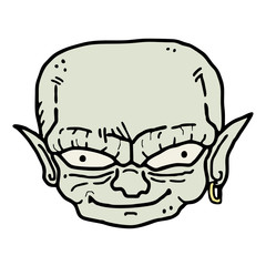 Elf face style