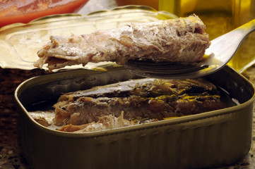 Can of fish Conservas pescado 缶詰の魚