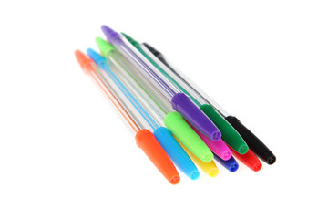 Pens of different colors