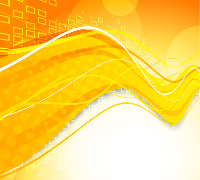 Orange background