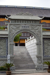 Fototapeta premium Tempel auf Zhoushan