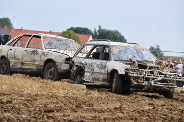 Fototapeta premium Stock Car Rennen