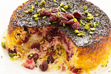 albaloo Polo mit Sauerkirschen