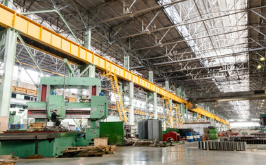 Machine shop of metallurgical works