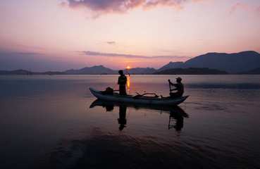 Boat on Sri Lanka