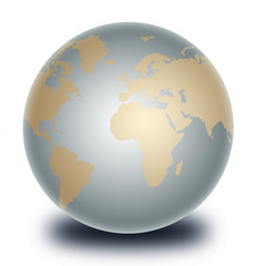 3D Weltkugel , 3D Globe