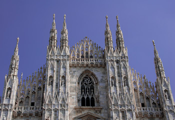 Fototapeta premium cathédrale de Milan Dôme