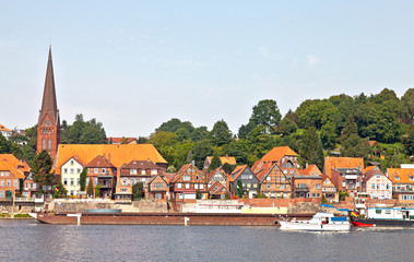 Obraz premium historisches Lauenburg, HDR