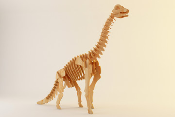 Wooden brontosaurus © zlatovous
