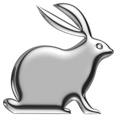 Lapin de chrome