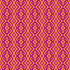 vintage wallpaper pattern seamless background. Vector.