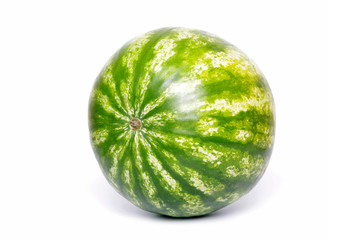 Fresh water melon on white background