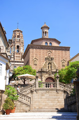 Obraz premium The Poble Espanyol. Spanish Town.