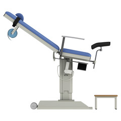 Gynecological chair