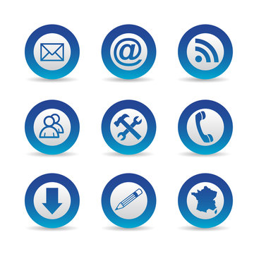Web icons collections - Pictos web