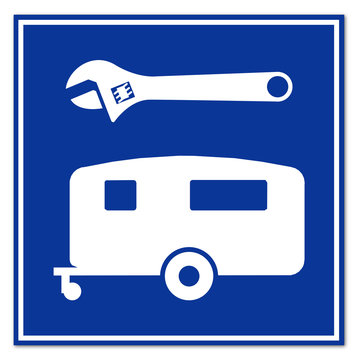 Se&ntilde;al reparacion de caravanas