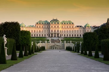 Fototapeten Barockschloss Belvedere in Wien, Österreich © Vladimir Mucibabic